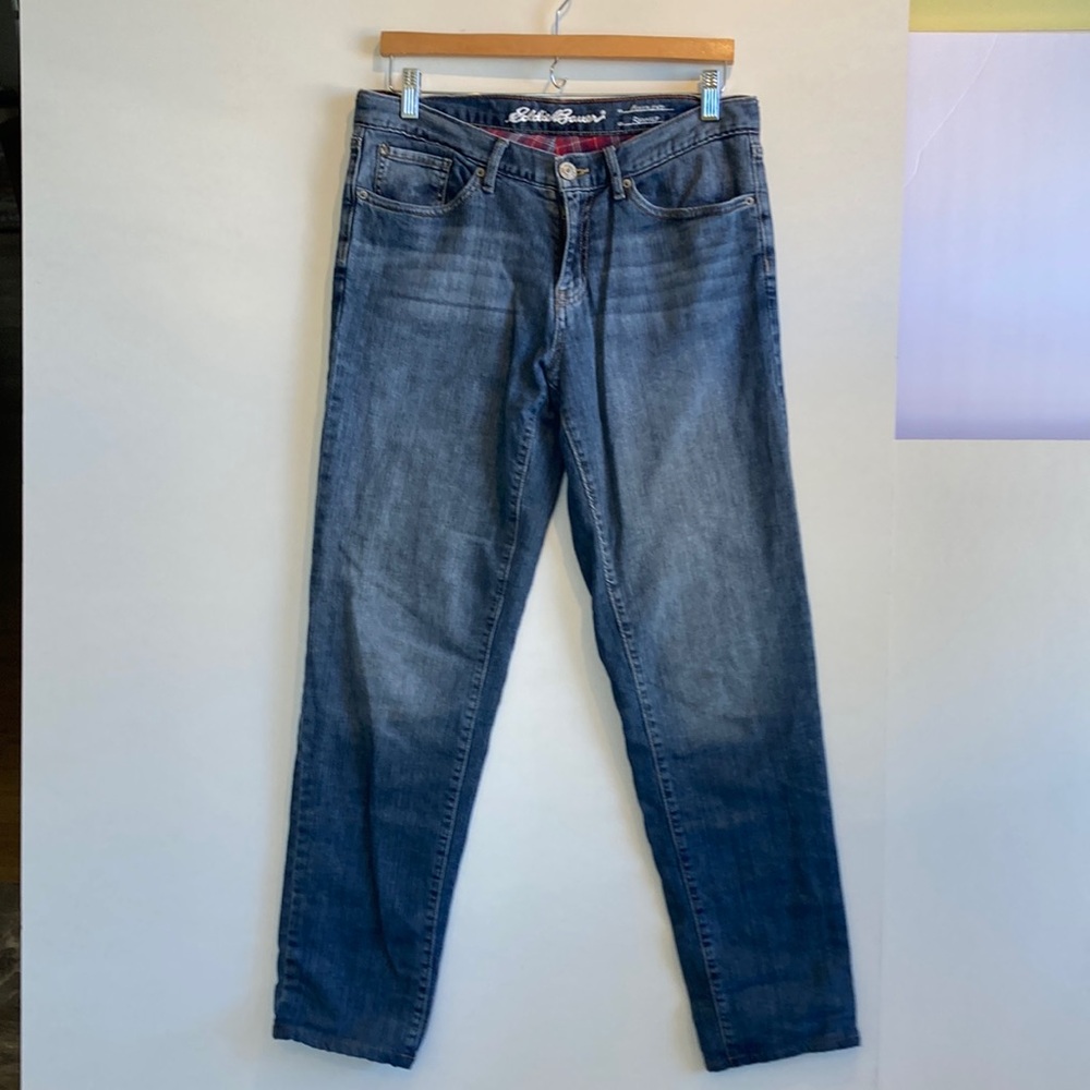 Women's Boyfriend Flannel-lined Jeans